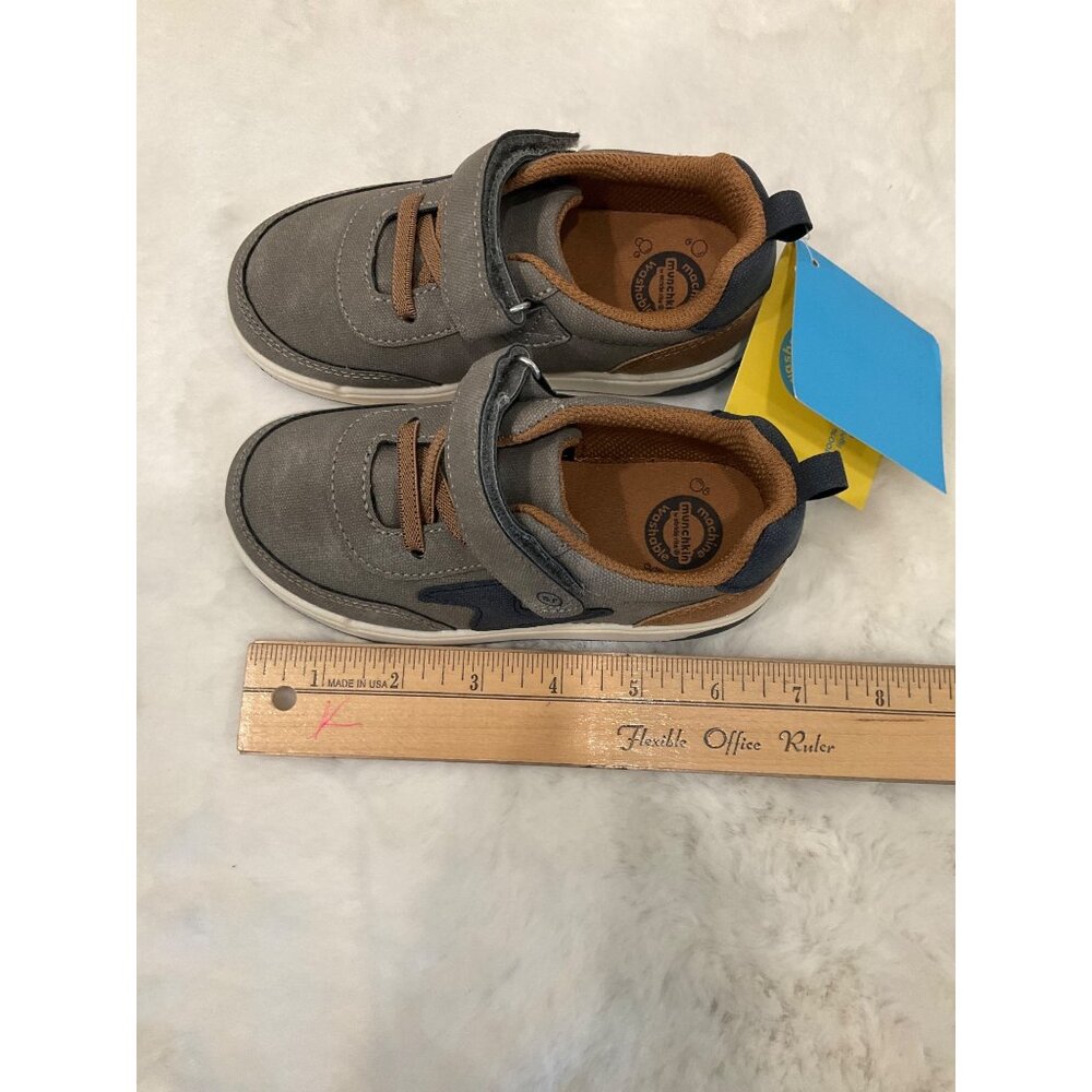 Munchkin by Stride Rite Boy's Maxwell Grey Sneakers 9M (Little Boy) New in Box - Picture 6 of 6